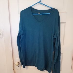 Carhartt for women long sleeve v neck tee shirt